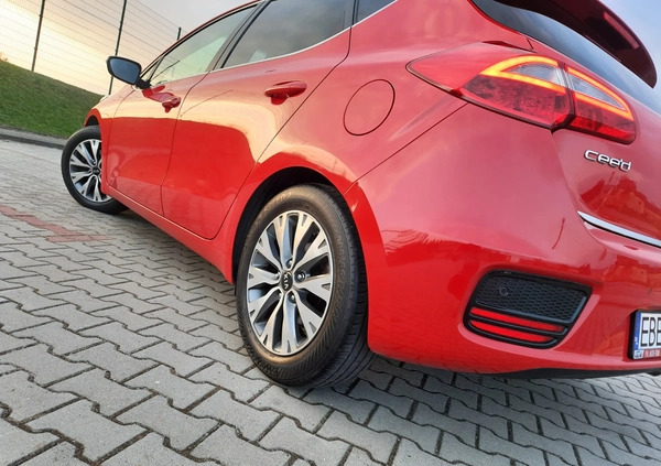 Kia Ceed cena 47800 przebieg: 175000, rok produkcji 2018 z Gliwice małe 466